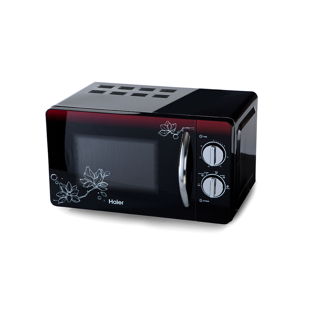 Haier 20L Black Solo Microwave Oven